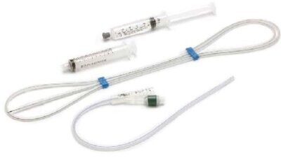 Silicone 2 Way Foley Catheter Kit, with Guidewire