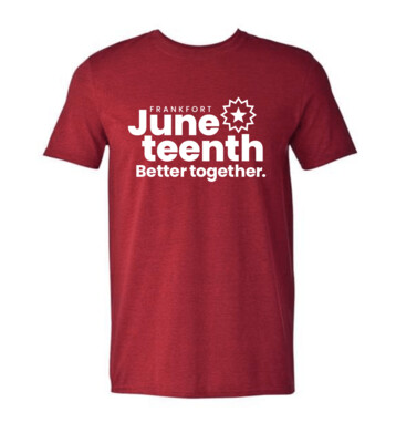 Red Juneteenth Shirt