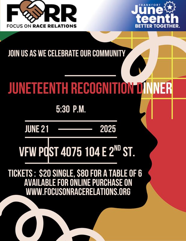 JUNETEENTH RECOGNITION DINNER