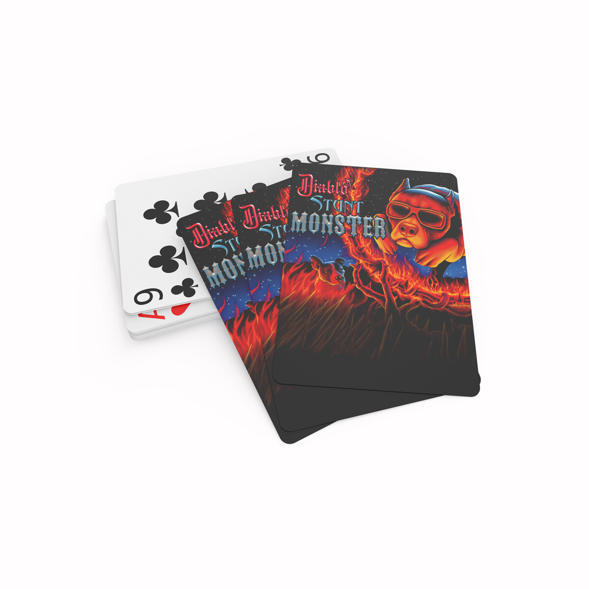 Diablo Stunt Playing Cards