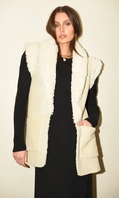 Greylin Riley Faux Shearling Vest
