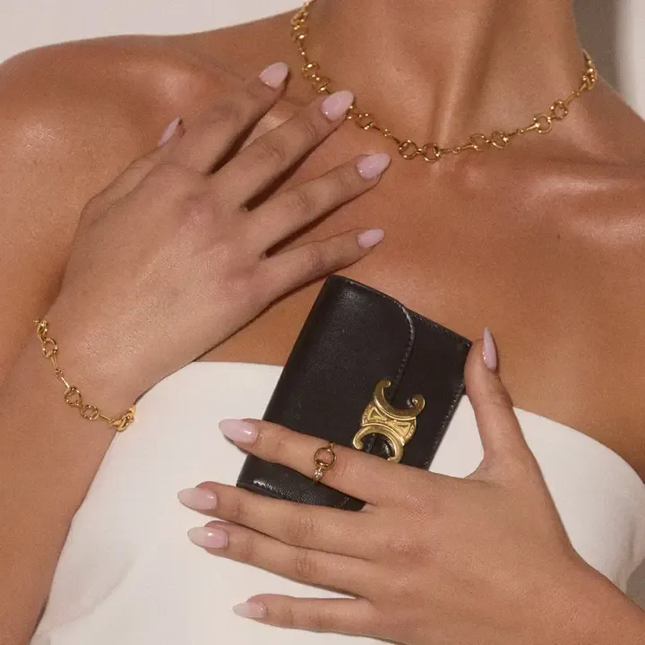 Luv AJ Horsebit Stone Ring