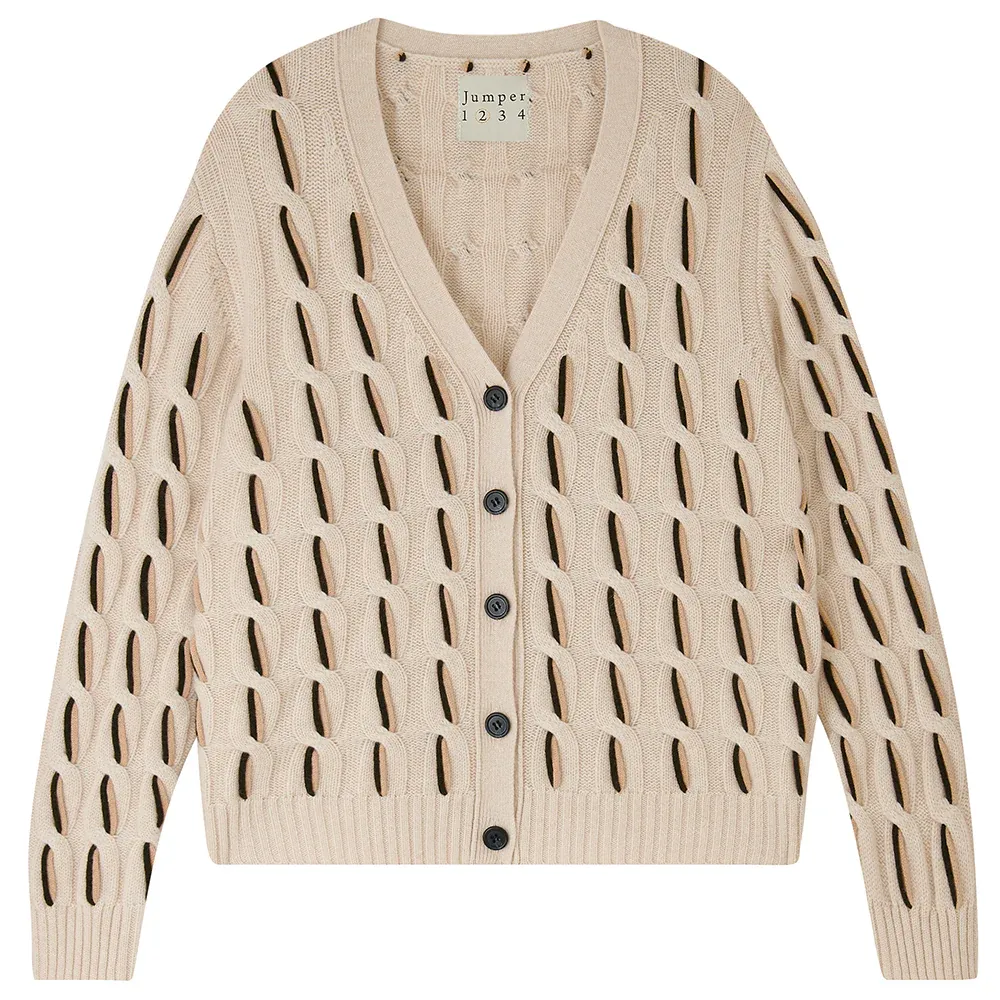 Jumper1234 Aran Cardigan