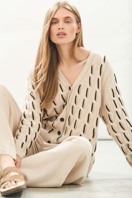Jumper1234 Aran Cardigan