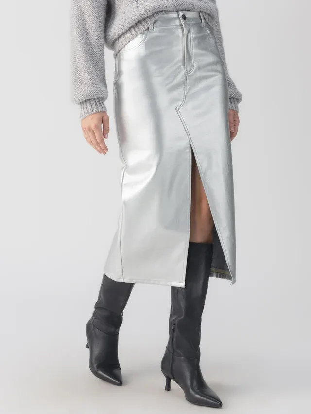 Sanctuary Leather Midi