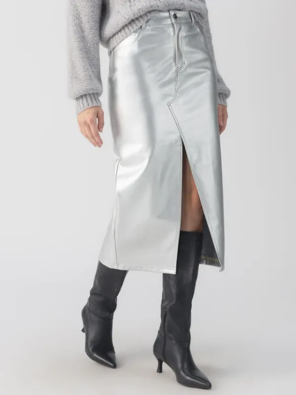 Sanctuary Leather Midi