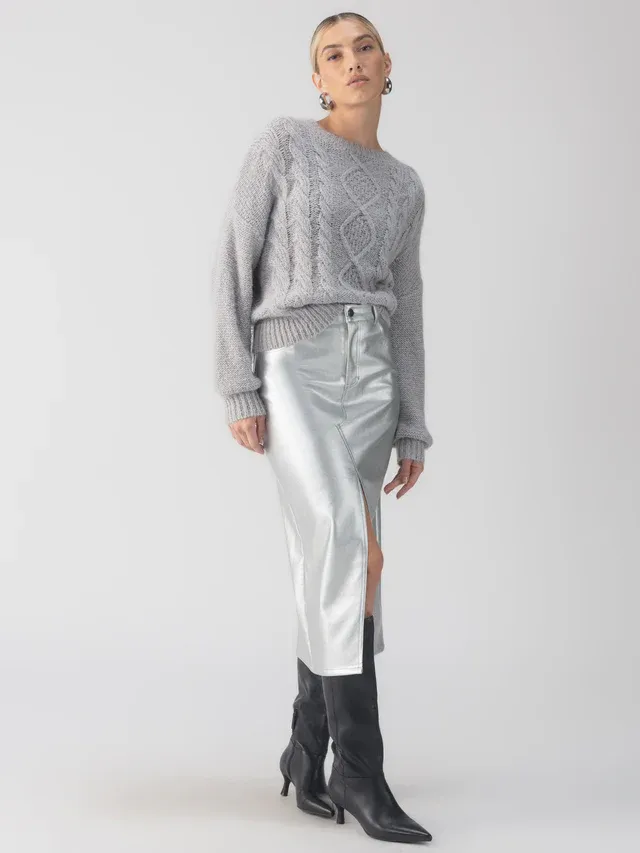Sanctuary Leather Midi