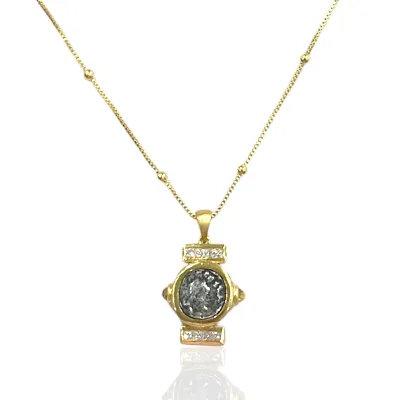 Tat2Designs Leon Coin Necklace