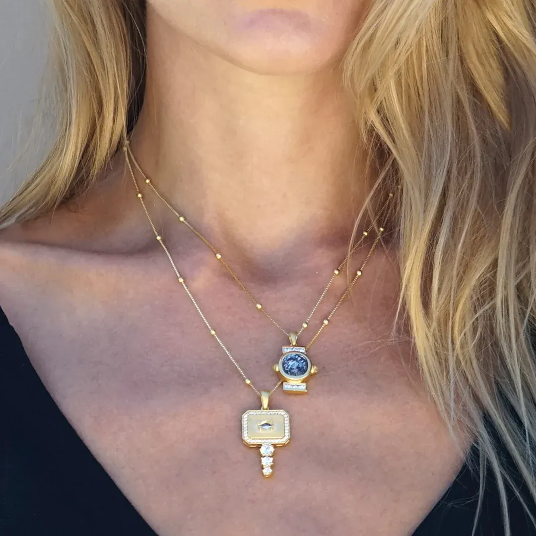 Tat2Designs Leon Coin Necklace