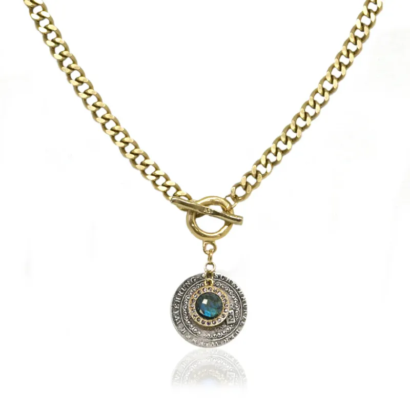 Tat2Designs Toggle George Charm Necklace