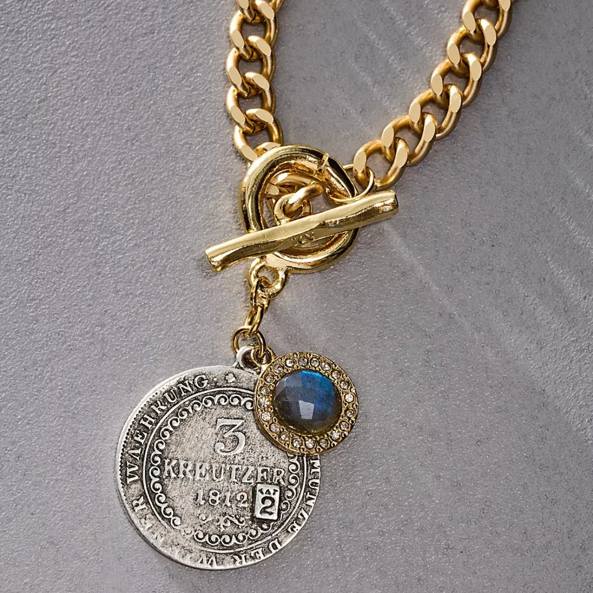 Tat2Designs Toggle George Charm Necklace