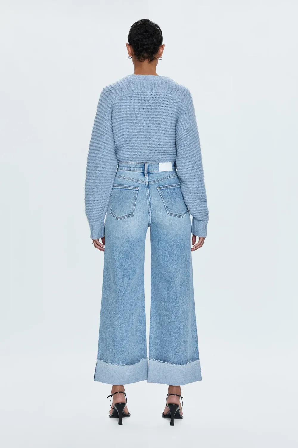 Pistola Lana Crop Cuffed