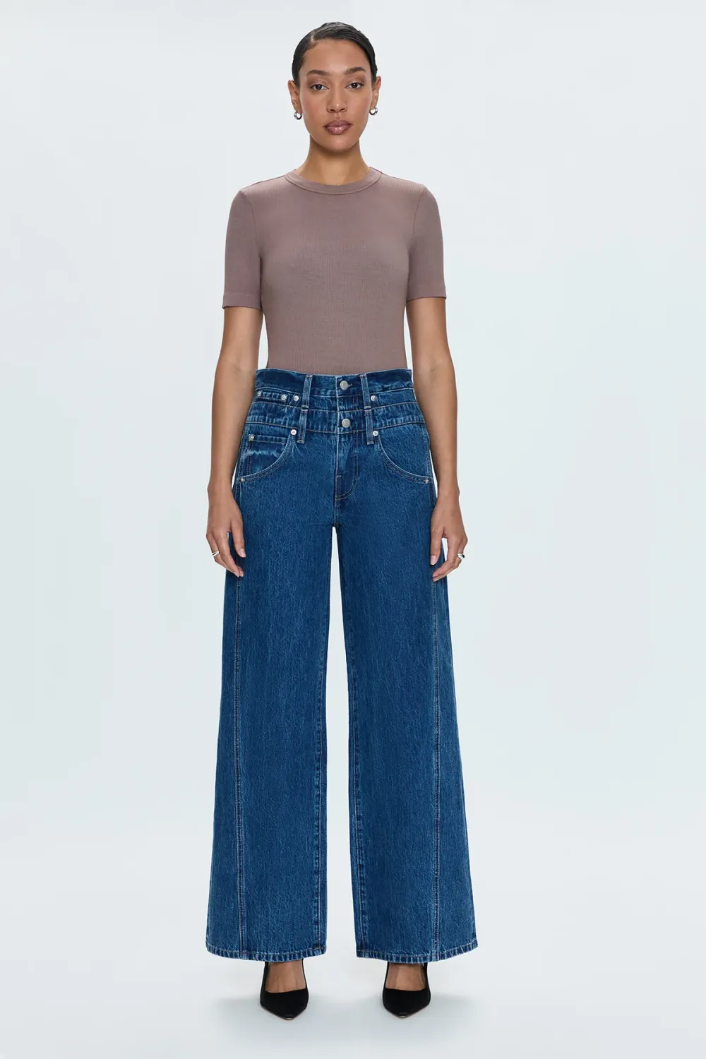 Pistola Caleb Stacked Waist- Reflection