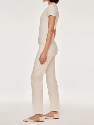 DL1961 Patti Straight Ecru Paneled
