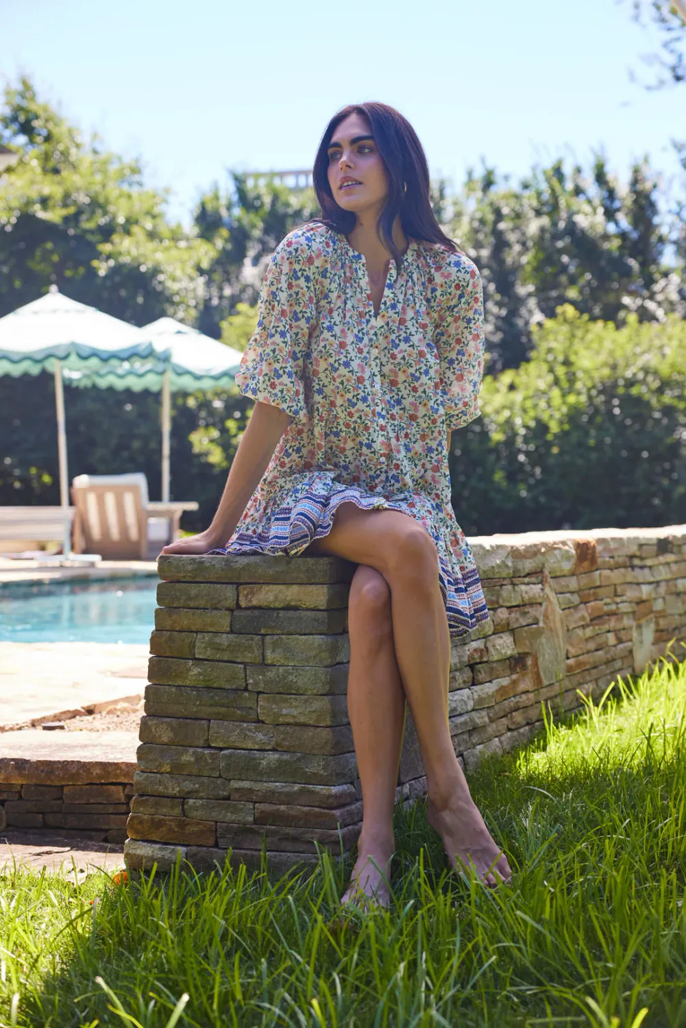 Shoshanna Buttondown Mini