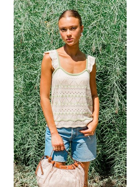Greylin Daisy Flutter Sweater