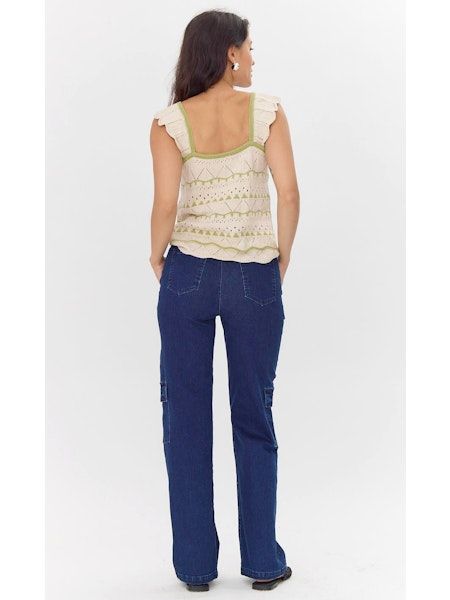 Greylin Daisy Flutter Sweater