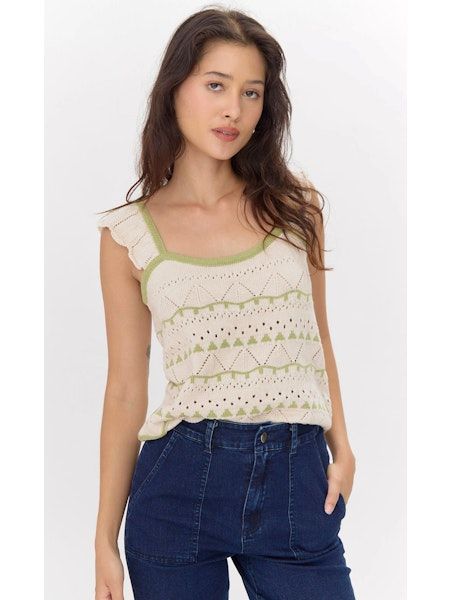 Greylin Daisy Flutter Sweater