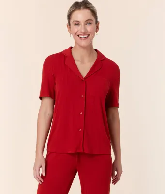 Andie Ribbed Pajama Pant Set