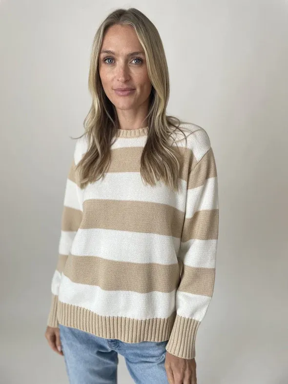 Six/Fifty Winnie Striped Sweater