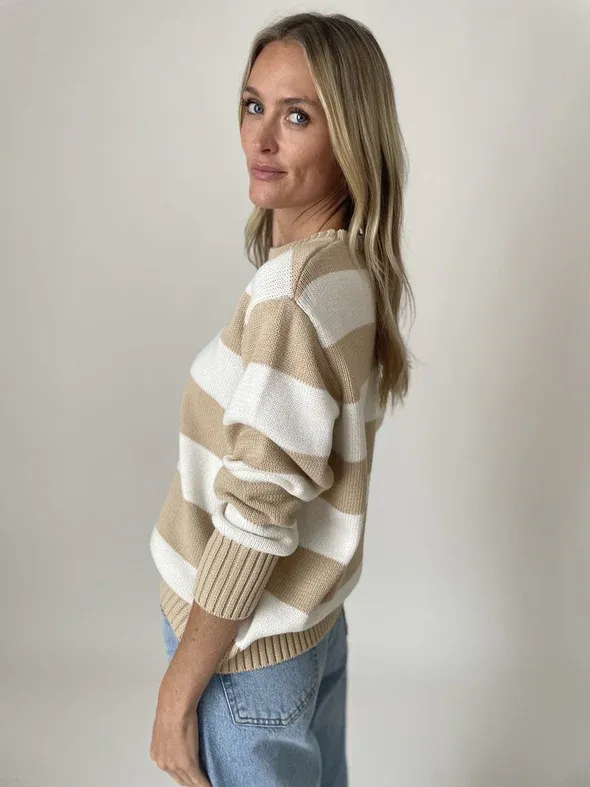 Six/Fifty Winnie Striped Sweater