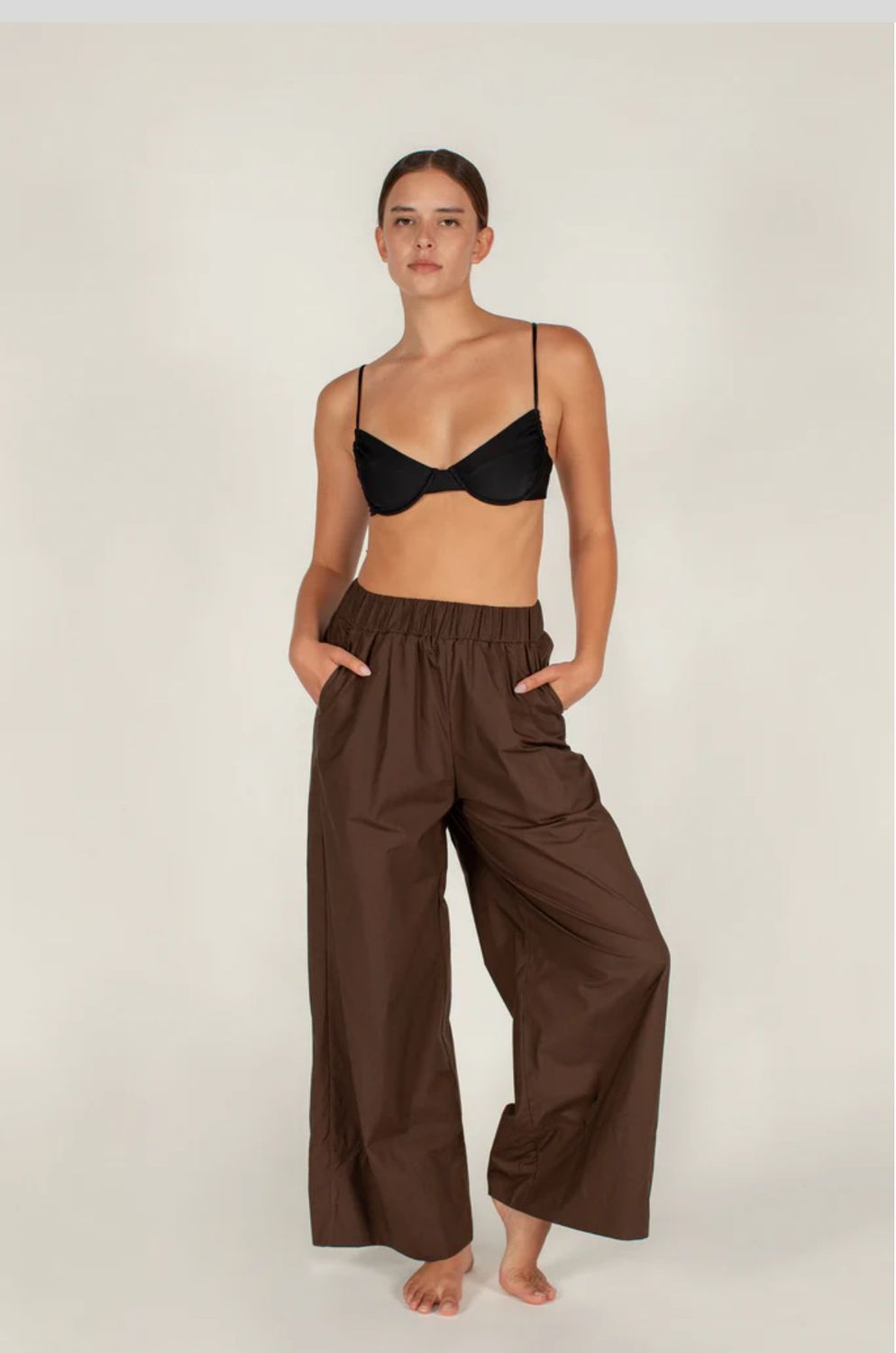 Mikoh Triana High Waist Wide Legged Trousers