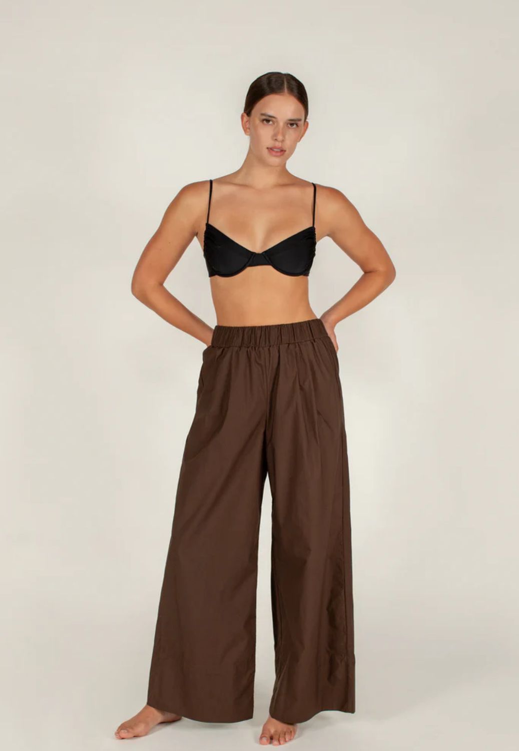 Mikoh Triana High Waist Wide Legged Trousers