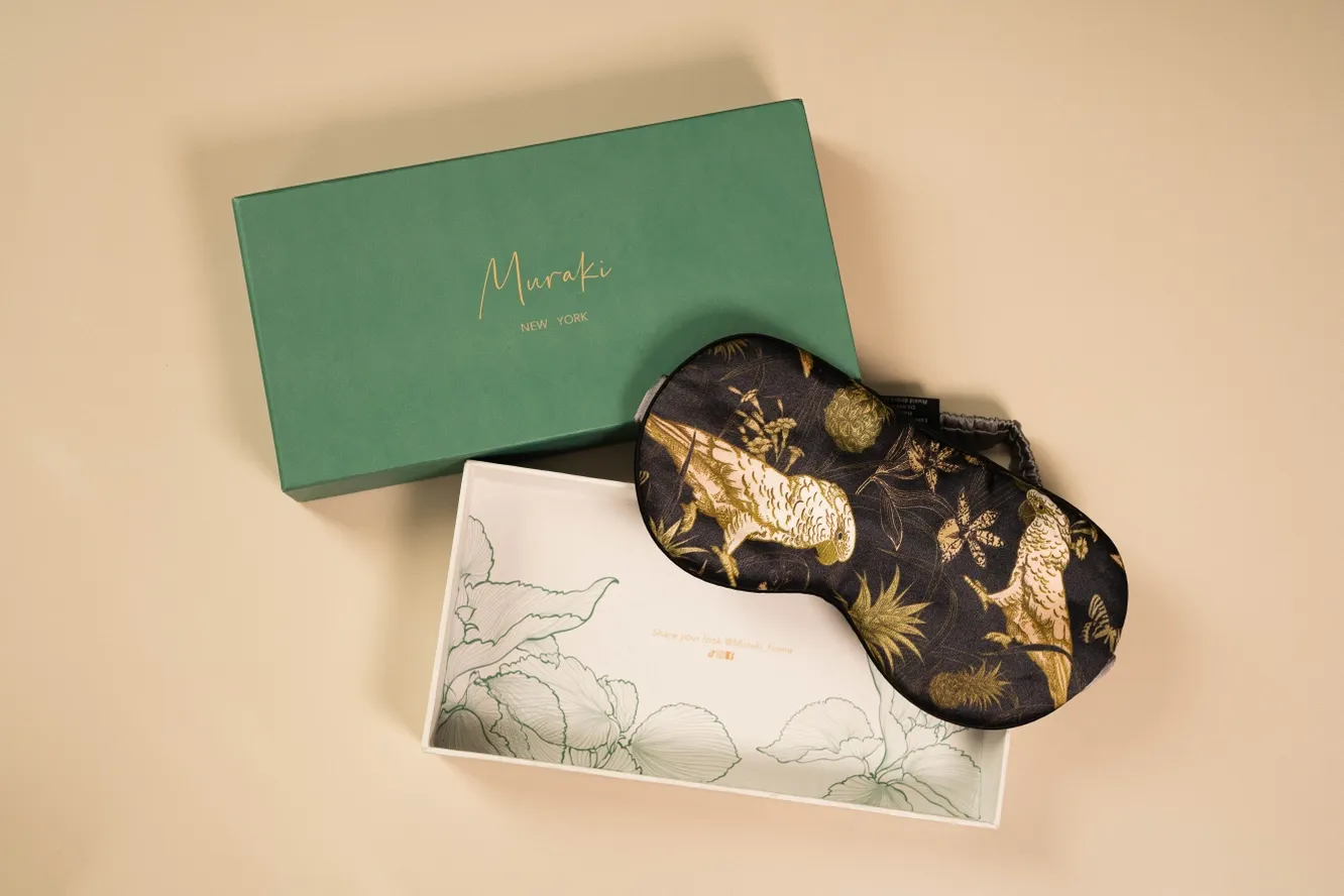Muraki Mulberry Silk Eye Mask