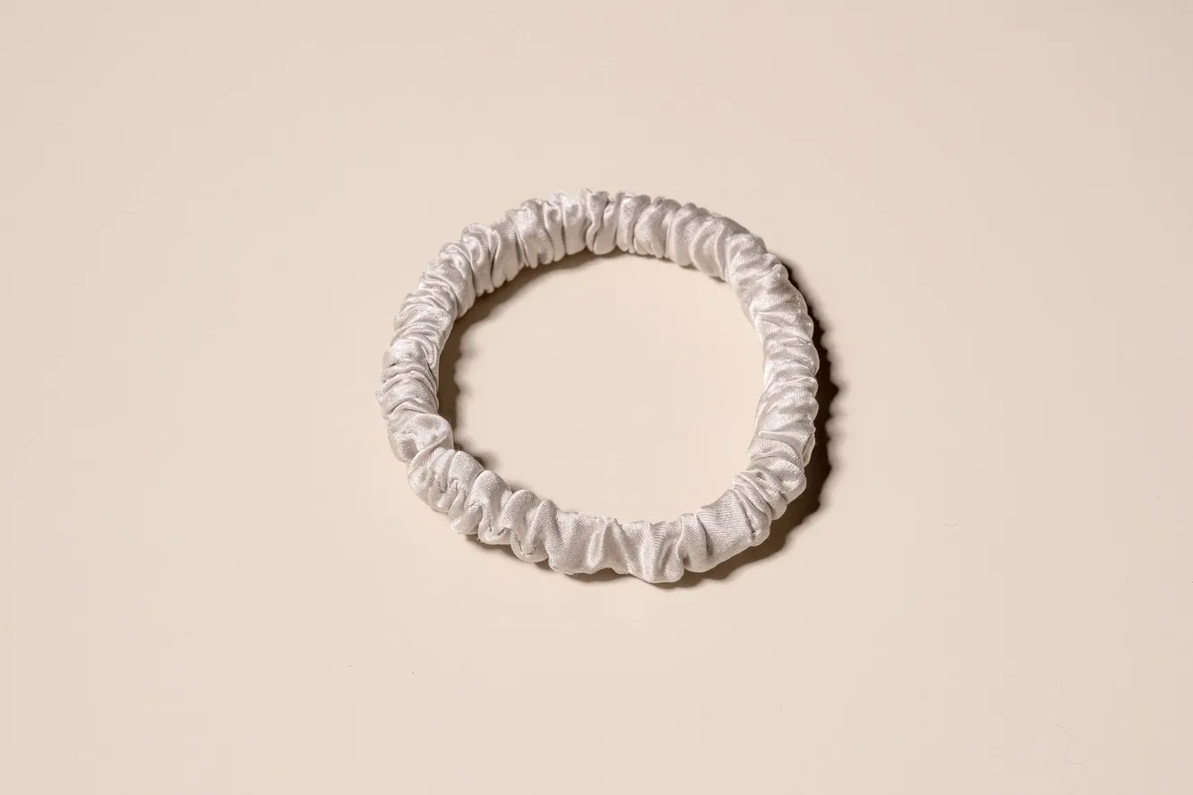 Muraki Mulberry Silk Skinny Scrunchies