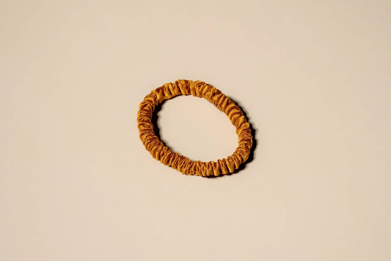 Muraki Mulberry Silk Skinny Scrunchies
