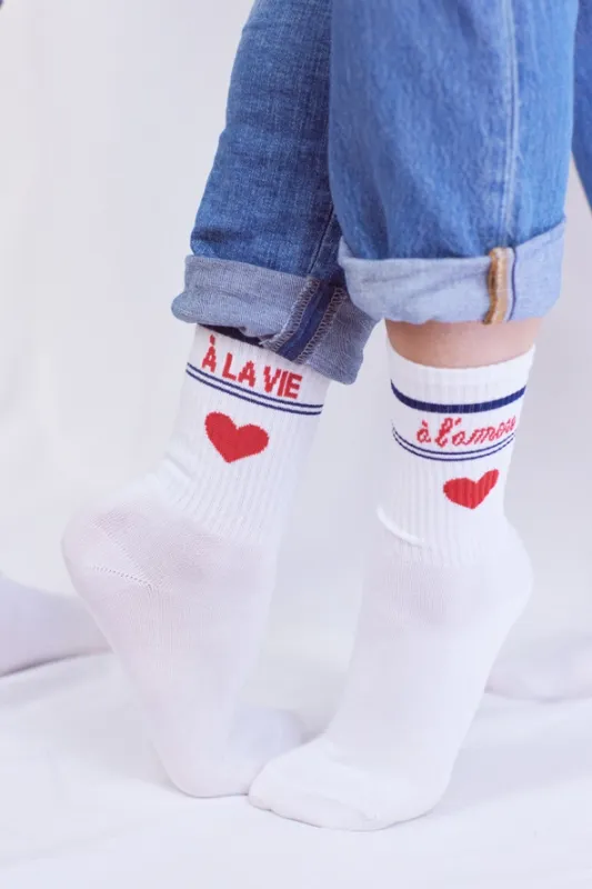 Un Baiser Love Socks