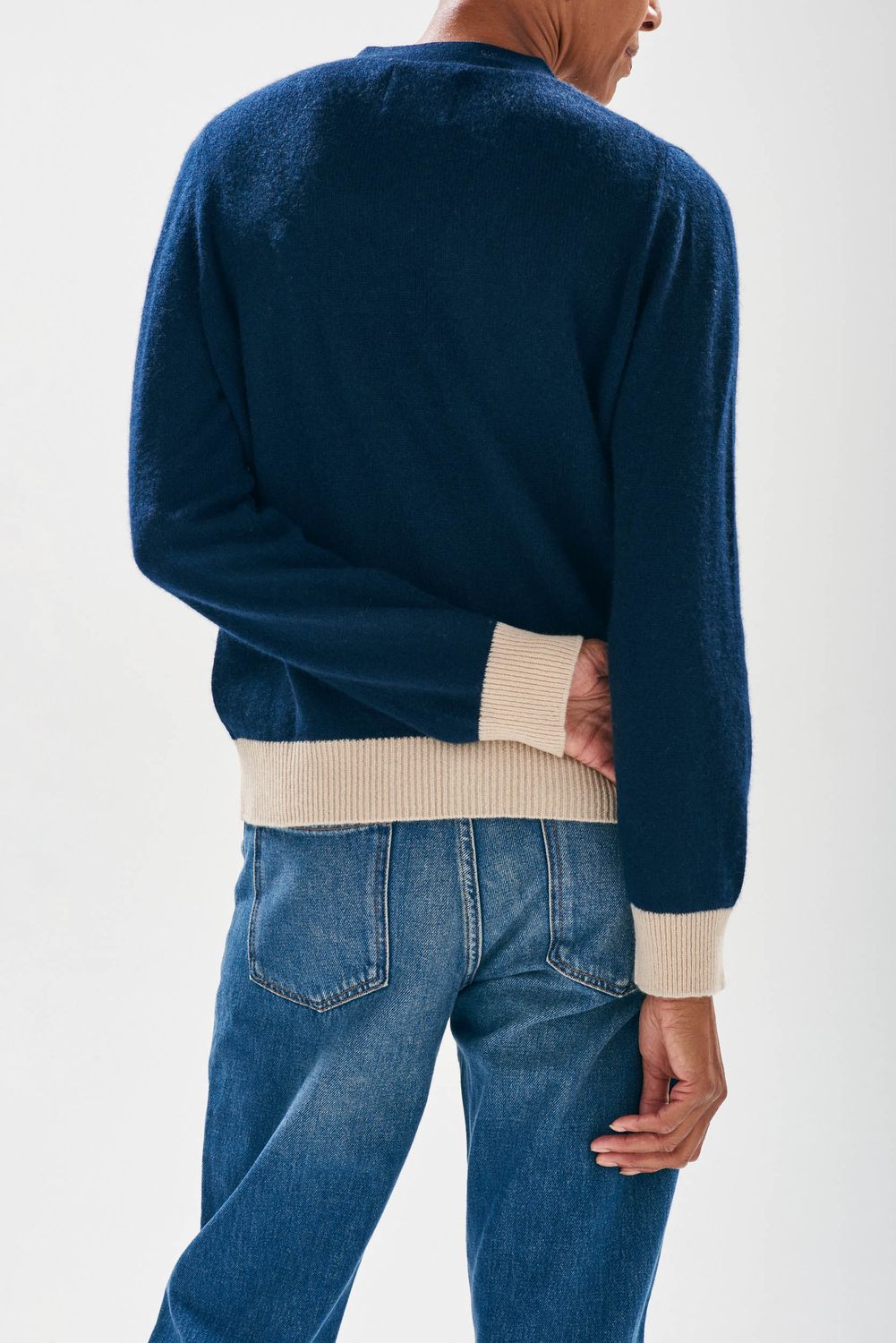 Jumper1234 Contrast Cardigan