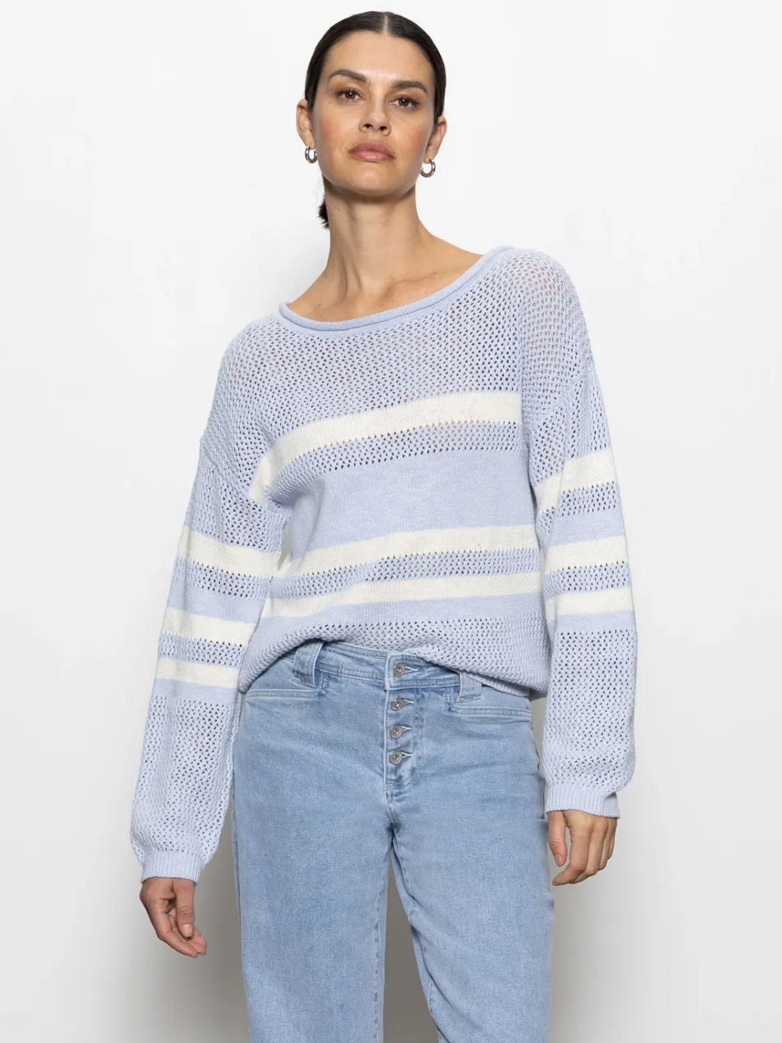 Sanctuary Sporty Stripe Sweater