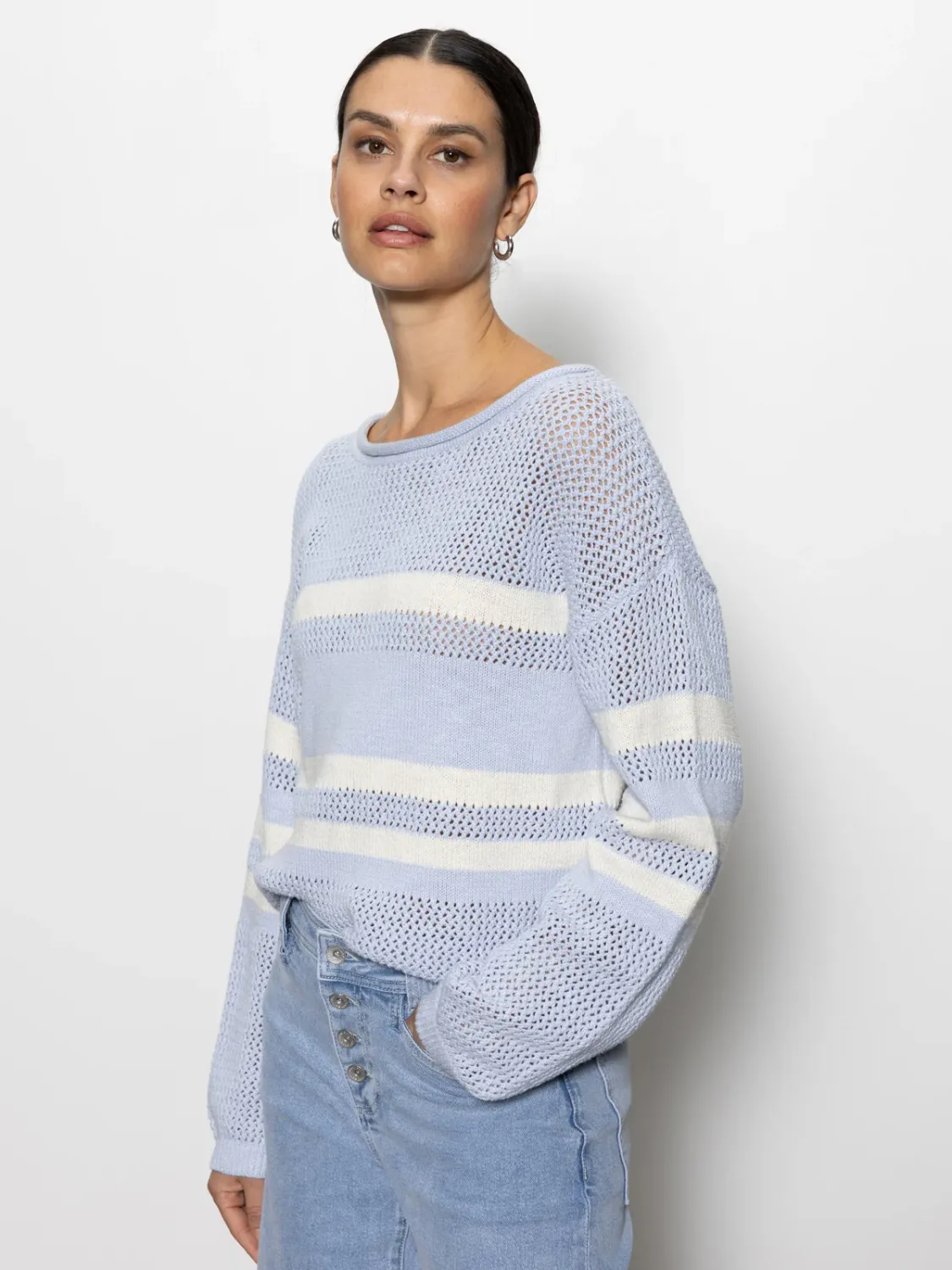Sanctuary Sporty Stripe Sweater