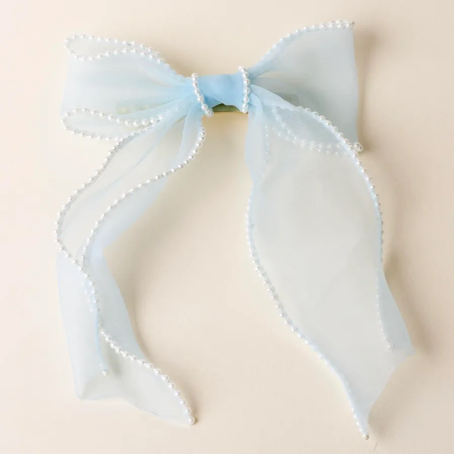 The Darling Effect Sheer Bow