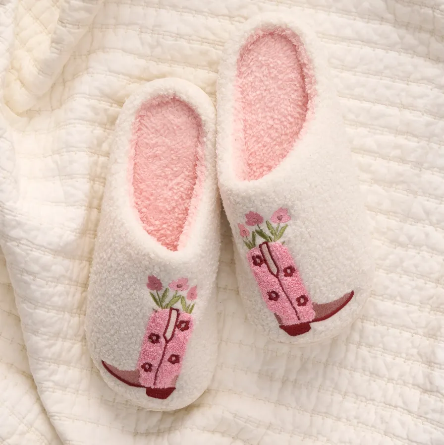 The Darling Effect Cowboy Slippers
