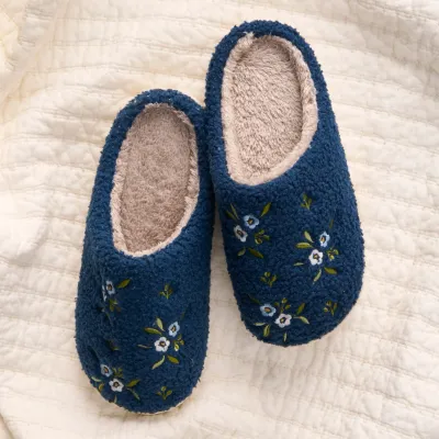 The Darling Effect Dainty Floral Slippers