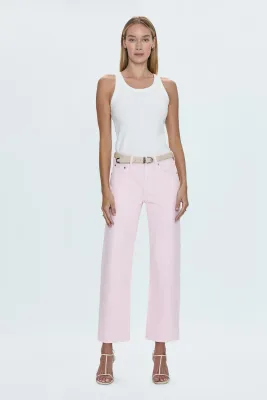 Pistola Lexi Mid Rise Bowed Straight