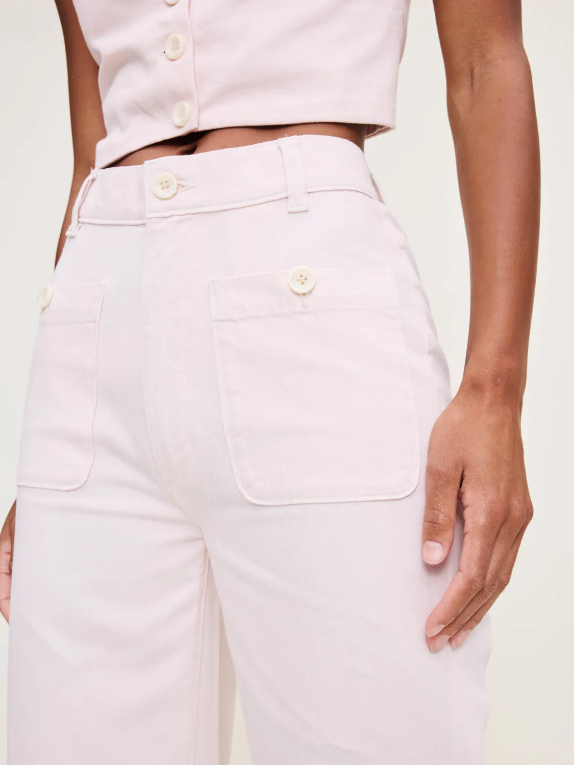 DL1961 Hepburn Wide Leg Ankle
