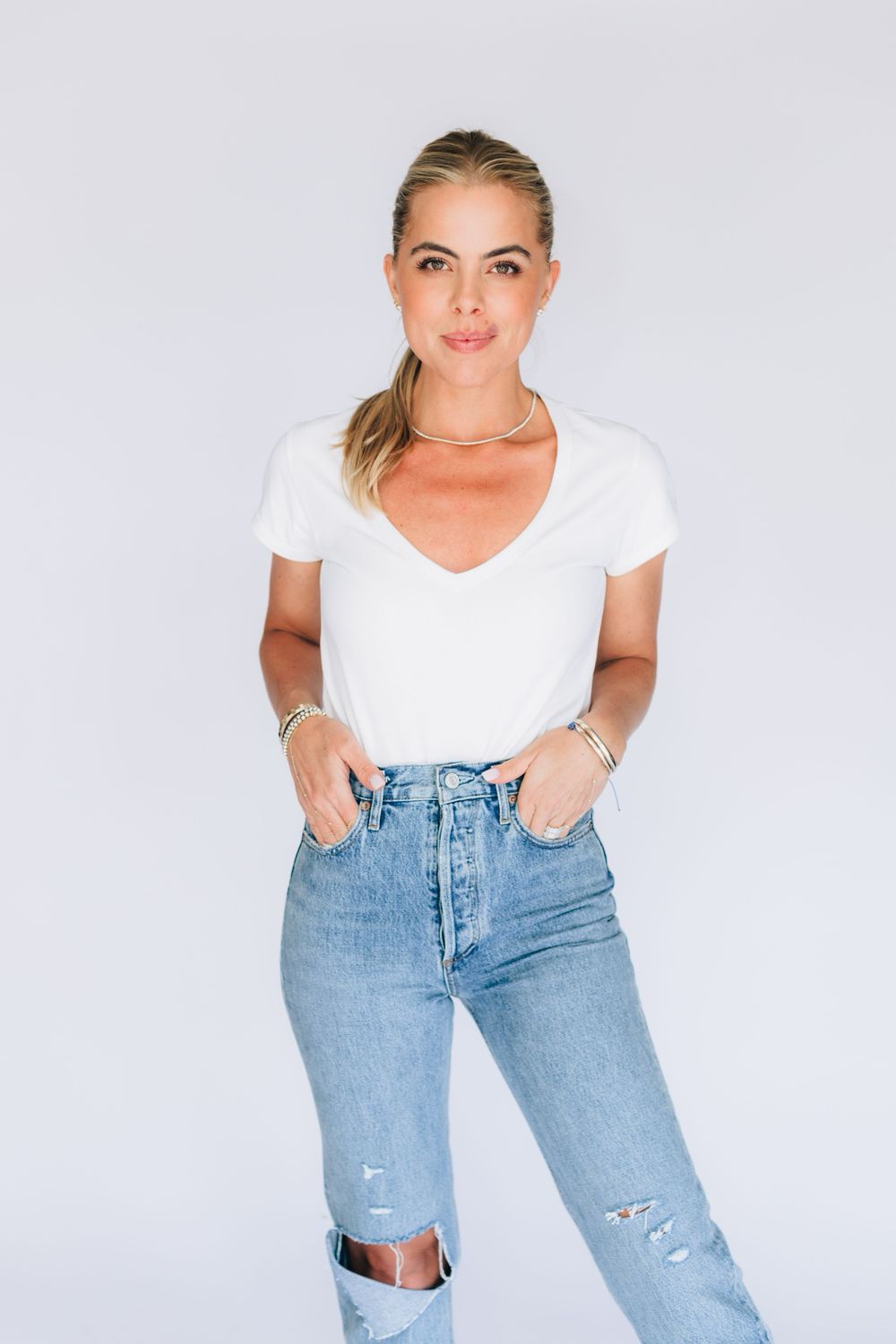 Hancock Midland Vneck Bodysuit