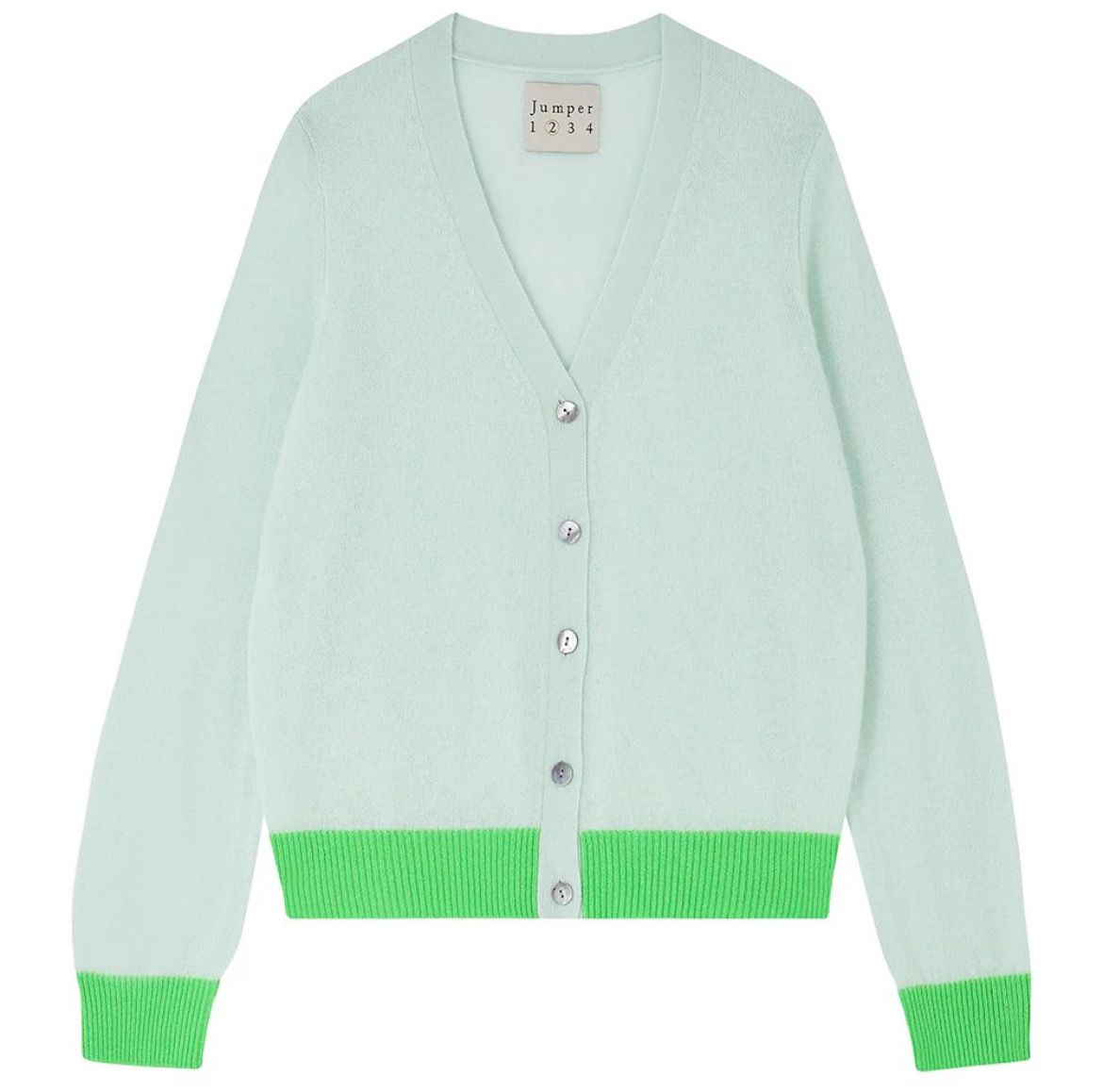 Jumper1234 Contrast Cardigan