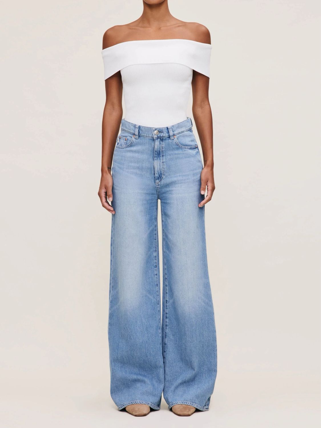 DL1961 Off Shoulder Top