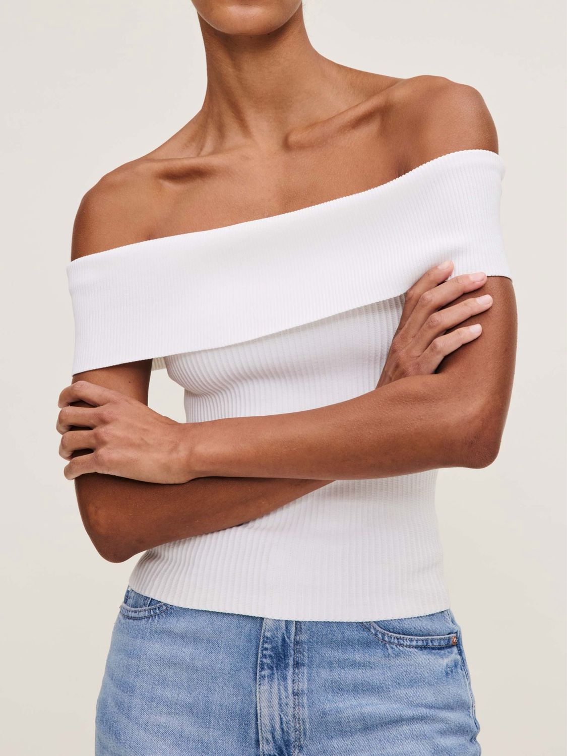 DL1961 Off Shoulder Top