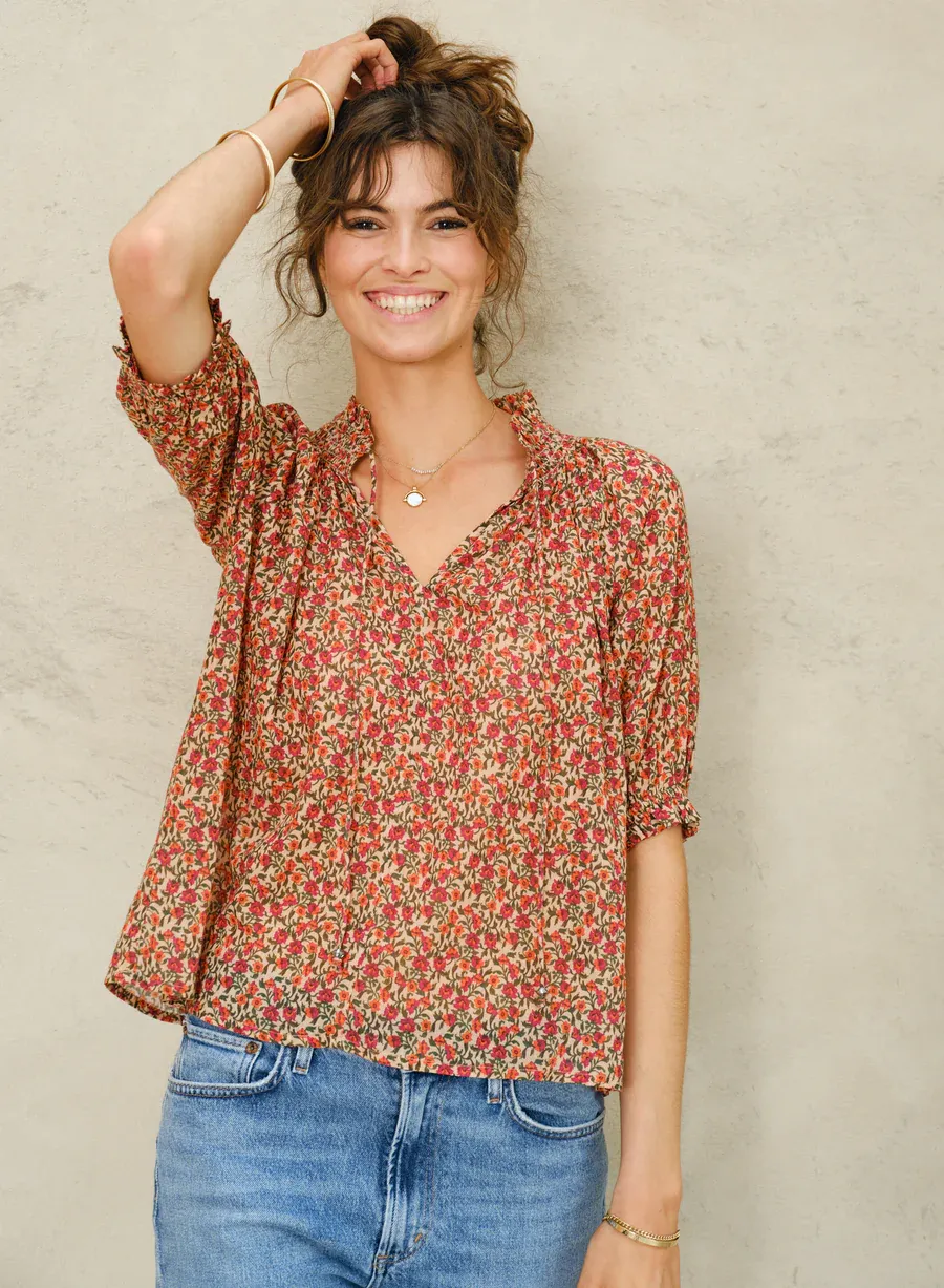 mabe laney frill top