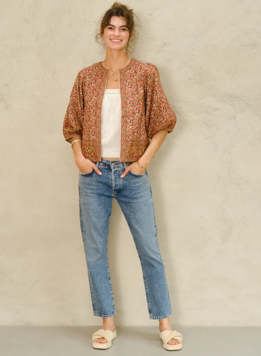 mabe laney print jacket