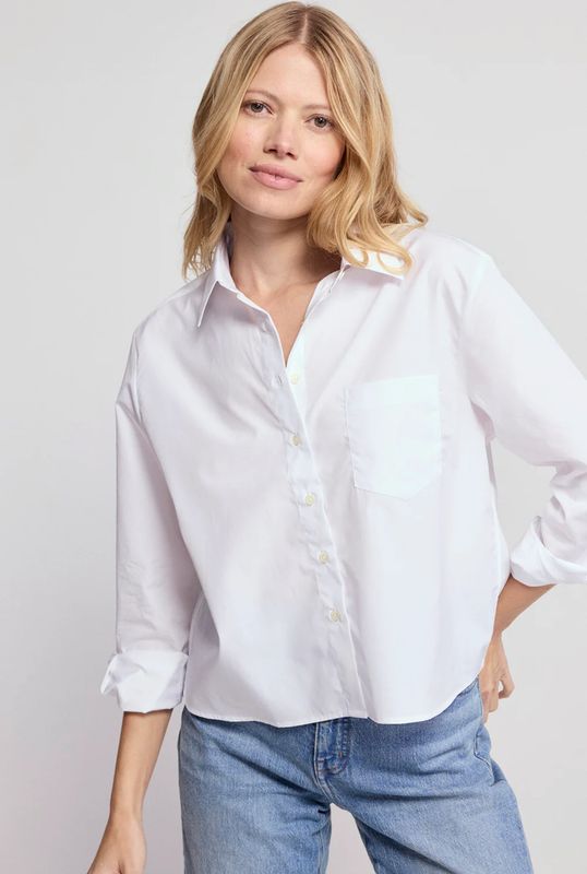the shirt long sleeve boxy crop