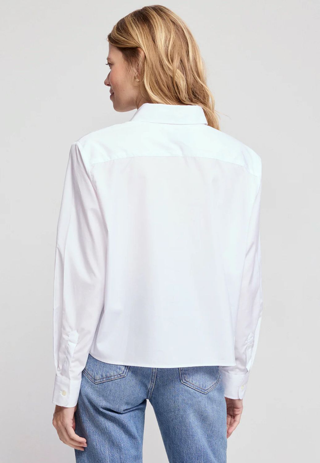 the shirt long sleeve boxy crop
