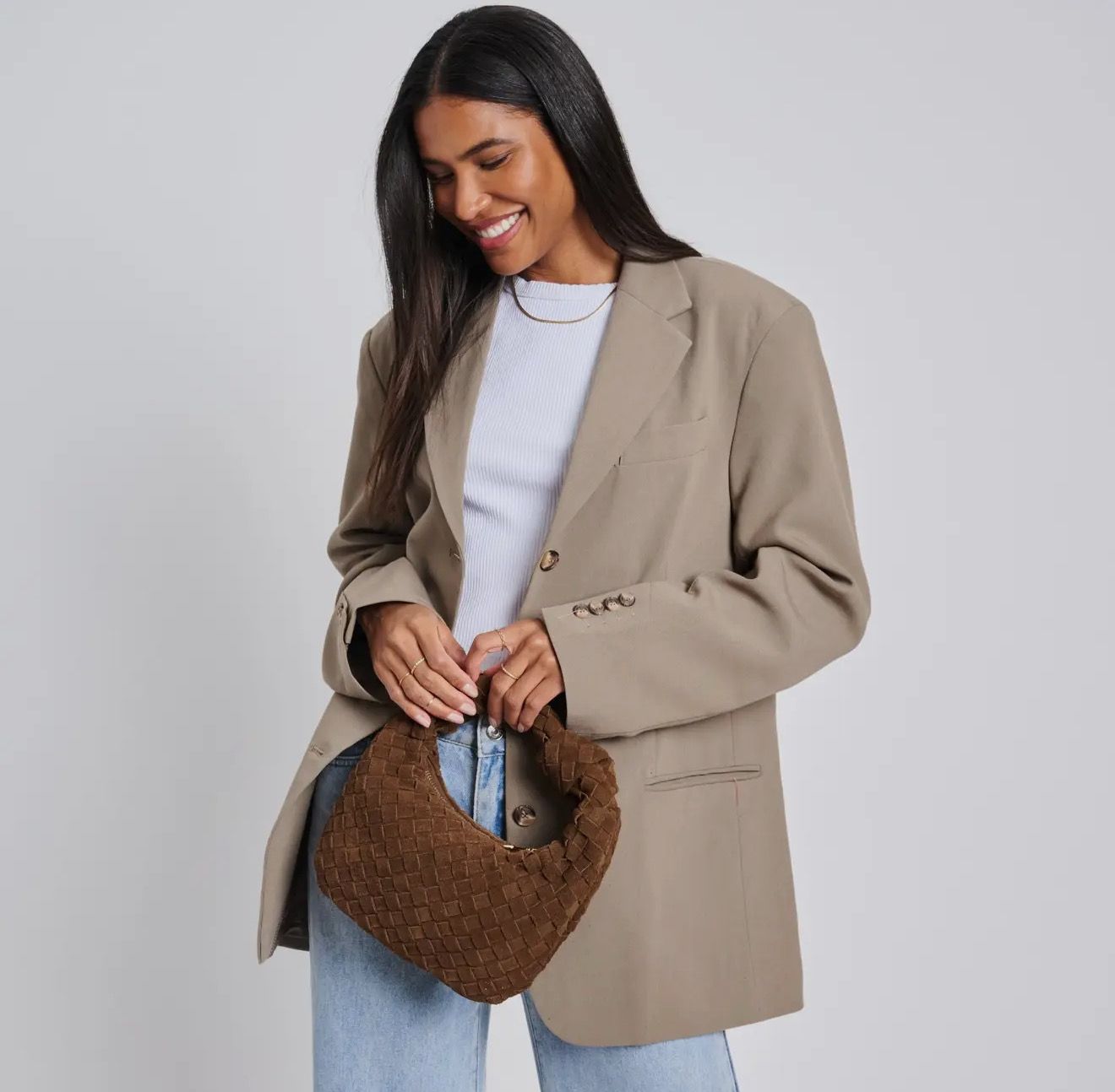 Moda Luxe Autumn Woven Bag