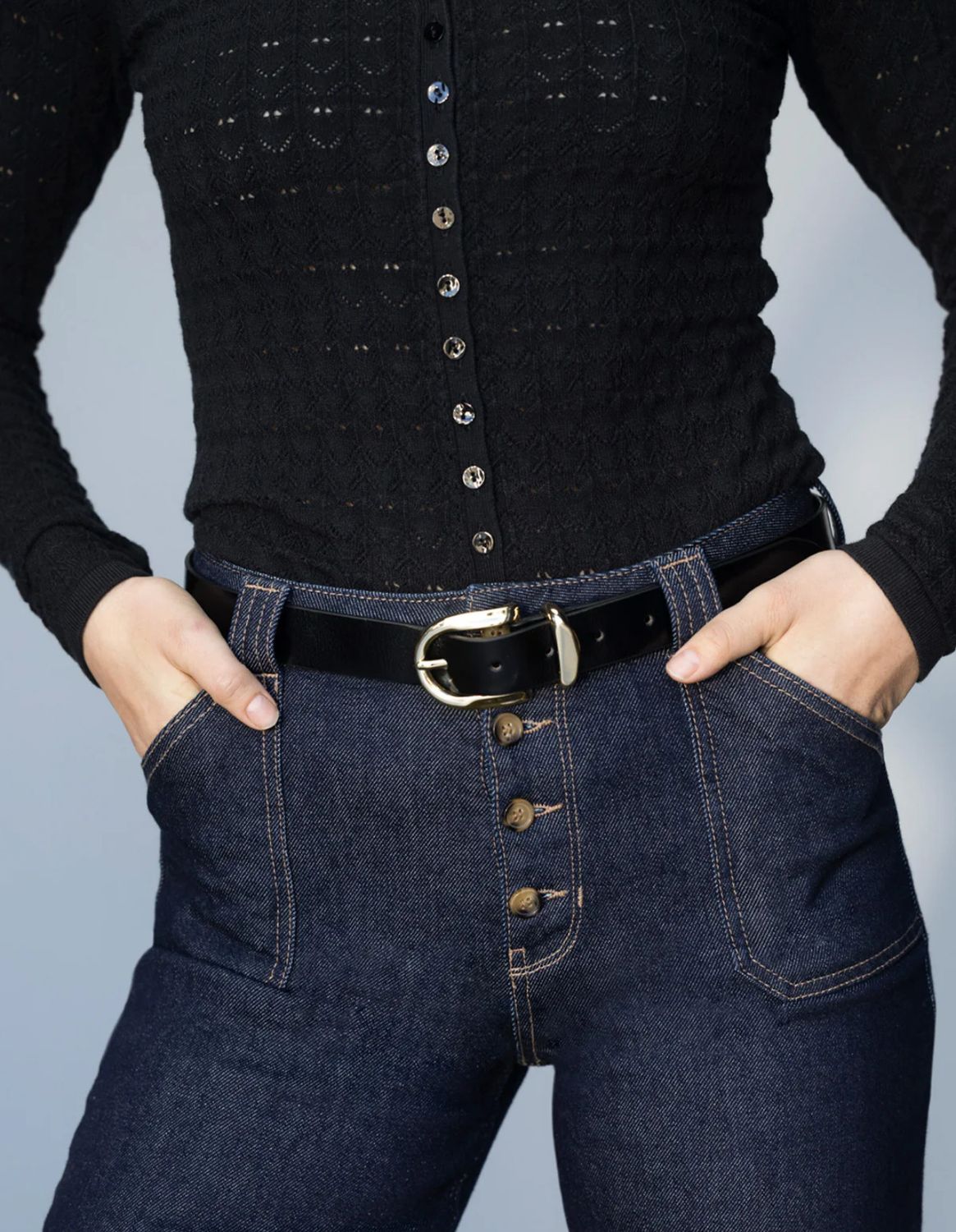 Sanctuary All Day Leather Belt Sanctuary All Day Leather Belt