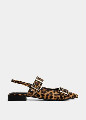 ShuShop Angela Buckle Flats